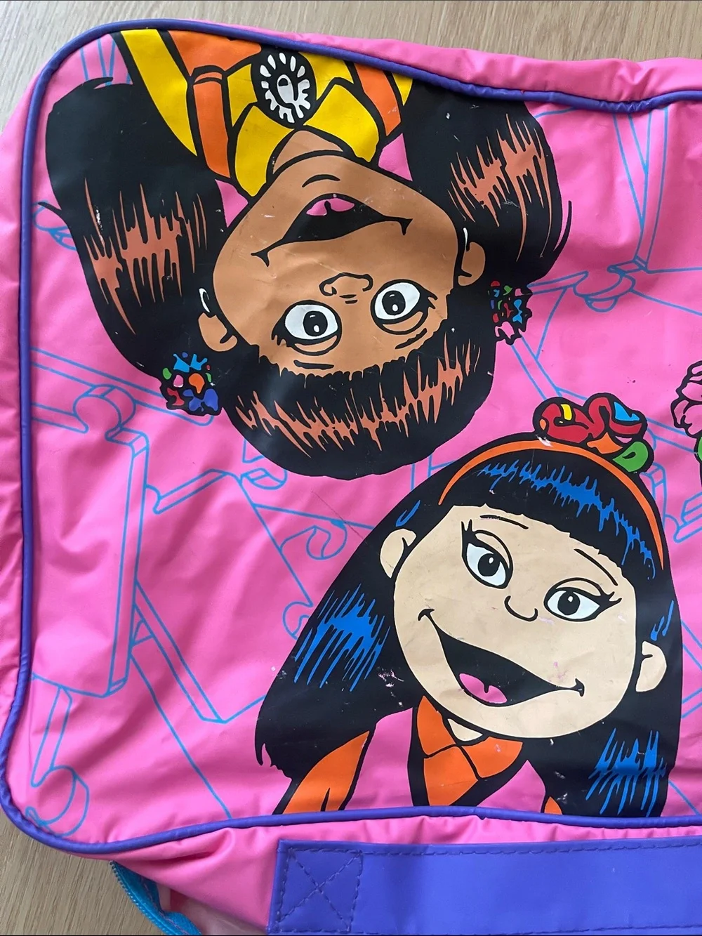 Vintage Rare kids The Puzzle Place bag